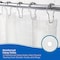 Kenney Mfg Lightweight PEVA Shower Curtain Liner, 70" W x 72" H, Clear KN61433V1 - alternate 3